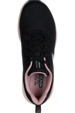 Schwarze Turnschuhe Skechers Vapor Foam Midnight Glimmer