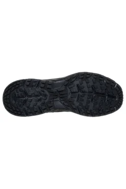 Schwarze, wasserabweisende Stiefel mit Skechers Hillcrest 2.0 Woodrock Peak Memory Foam