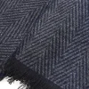 Sciarpa blu fantasia spigata calda Roncato 46,003,02