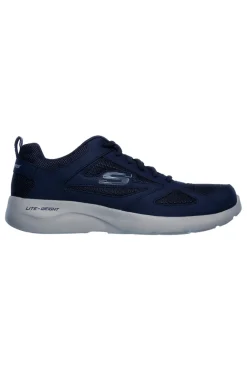 Skechers Dynamight 2 Fallford – Leichte Mesh-Sneaker in Blau