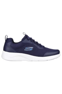 Skechers Dynamight 2.0 Gym-Schuhe mit Mesh-Obermaterial in Blau und Weiß - Setner