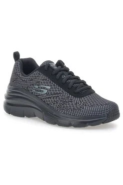 Skechers – Fashion Fit – Schwarze Sneaker „Bold Boundaries“