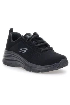 SKECHERS FASHION FIT-TRUE FEELS NERO