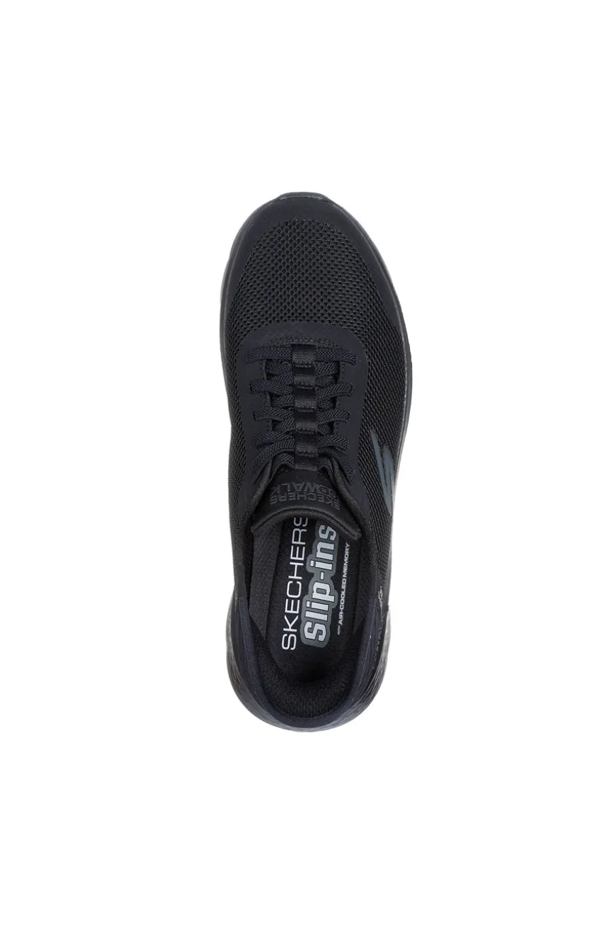 SKECHERS GO WALK FLEX HANDS UP NERO