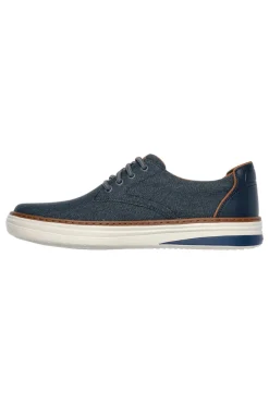Skechers Hyland Ratner blau Leinwand Turnschuhe