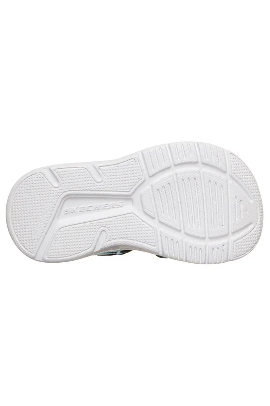 Skechers Microspec-Splash schwarz leichte Sport-Sandalen