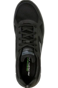 Skechers Summits Schwarze Fitnessschuhe mit Memory Foam-Einlegesohle - Tower