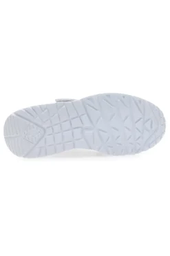 Skechers Uno Lite Weiße Sneakers mit Herzen und Memory Foam - Heart Craze