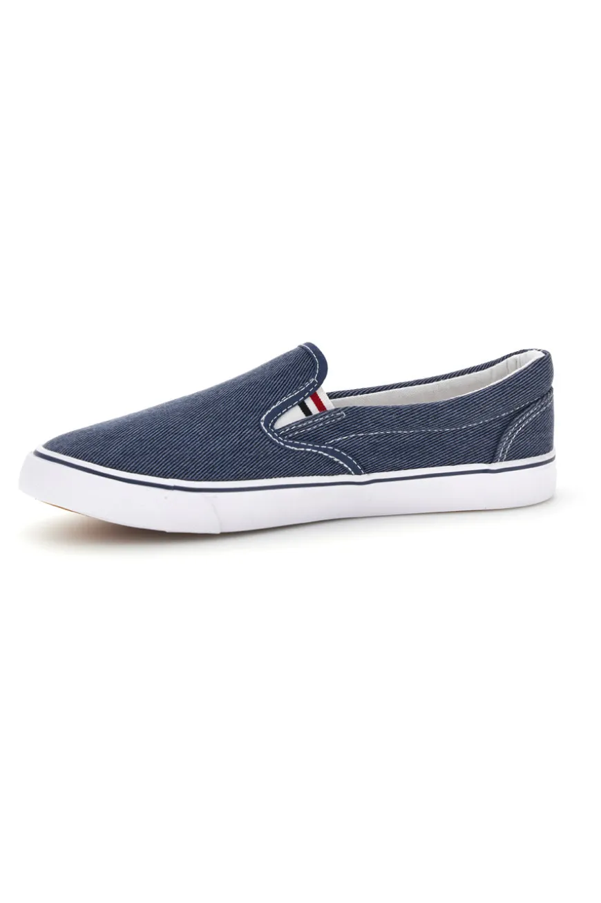 Slip-On Denim Fabric Sneakers 2t2l 24X030
