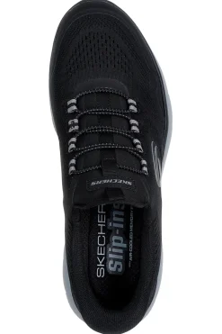 Slip-on nere vegan con suola ammortizzata Skechers Summits Top Rate