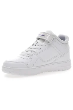 Snaekers mid-cut bianche con velcro CHAMPION RD15 MID G GS