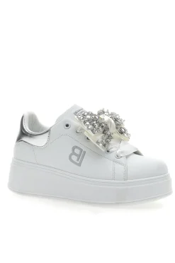 Sneaker Bianche Con Fiocco Laura Biagiotti 8929