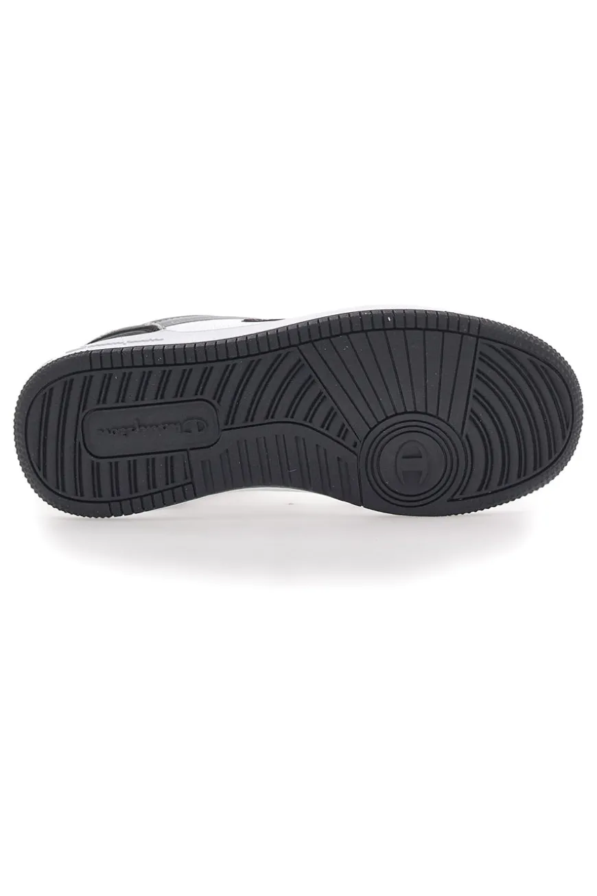 Sneaker „Champion Rebound 2 Low B Gs“ in Weiß und Schwarz