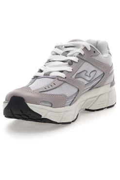 Sneaker da donna grigie e rosa in mesh traspirante Joma RRT50LS2619