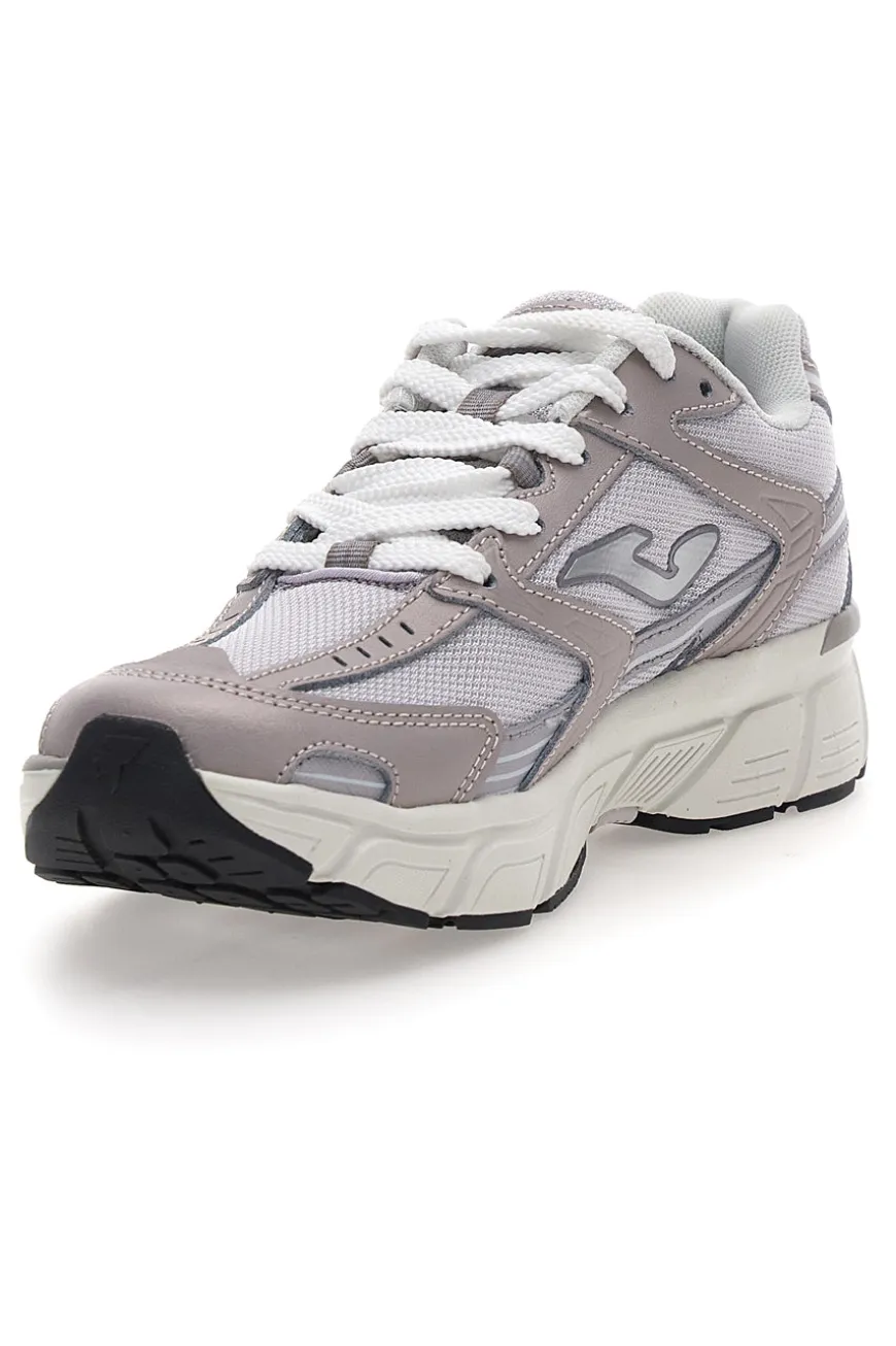 Sneaker da donna grigie e rosa in mesh traspirante Joma RRT50LS2619