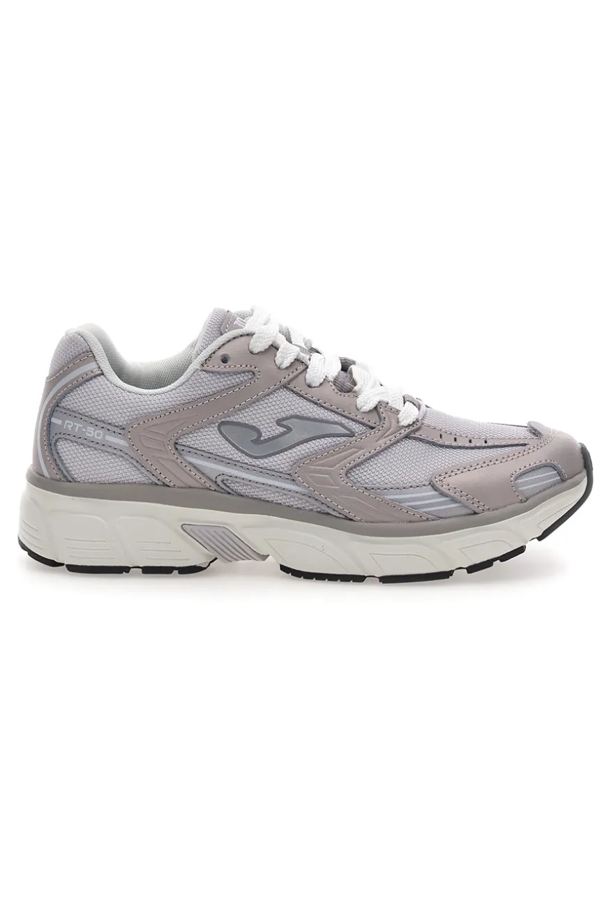 Sneaker da donna grigie e rosa in mesh traspirante Joma RRT50LS2619