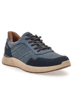 Sneaker da uomo blu con inserti a contrasto Relife 68882572103E