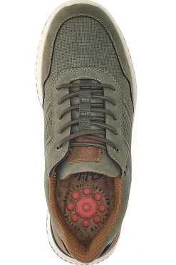 Sneaker da uomo verde con inserti a contrasto Relife 68882572103E