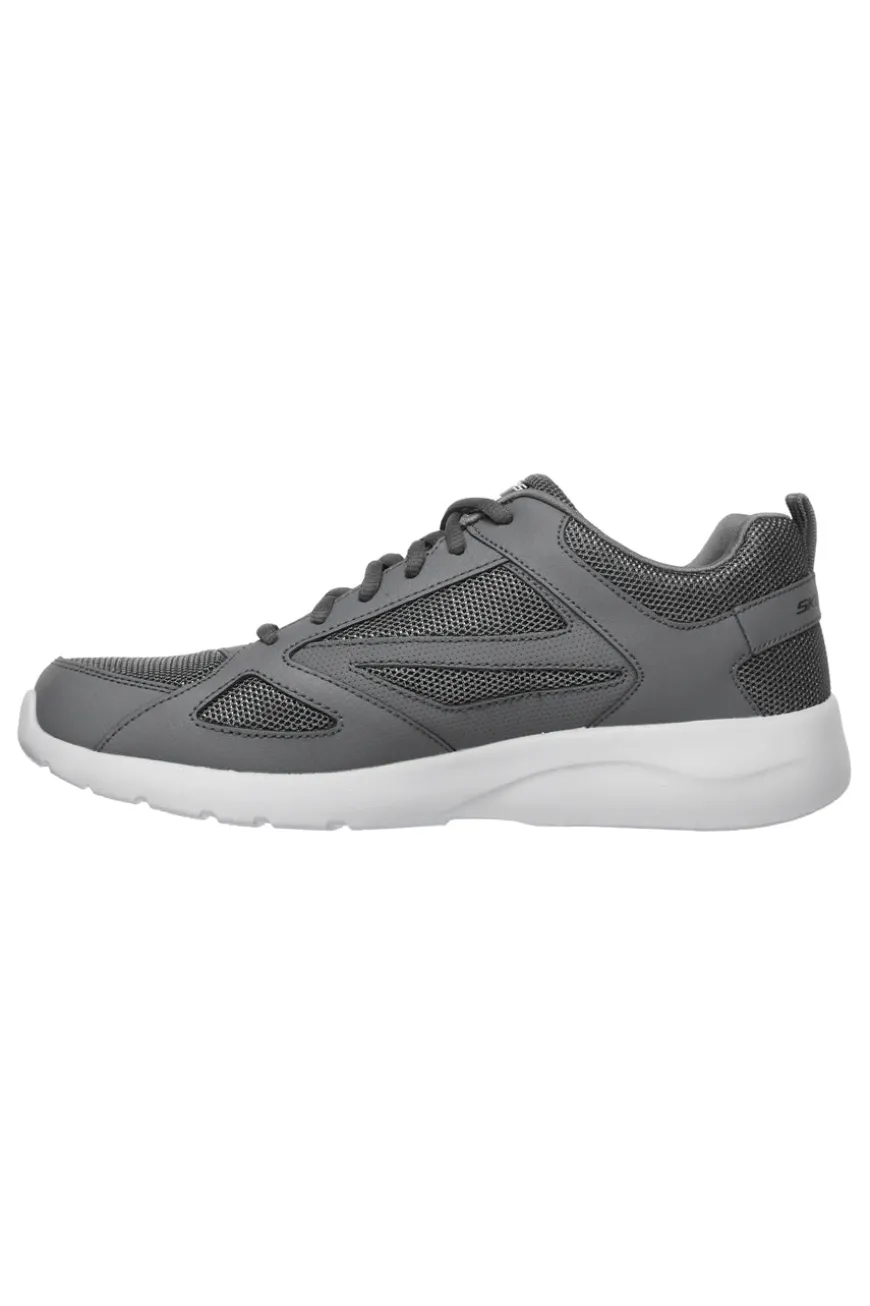Sneaker grigia con lacci SKECHERS DYNAMIGHT 2.0 FALLFORD