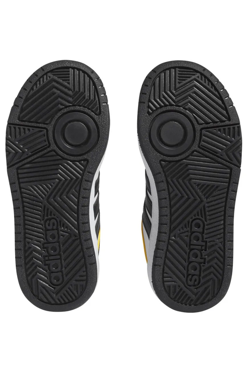 Sneakers Adidas Hoops 3 K Bianche e Nere