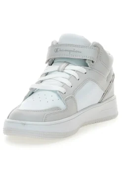 Sneakers alte bianche con logo Champion RD18 2 Mid G GS