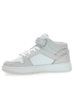 Sneakers alte bianche con logo Champion RD18 2 Mid G GS