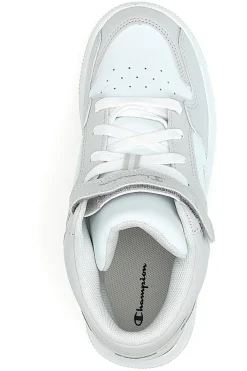 Sneakers alte bianche con logo Champion RD18 2 Mid G GS