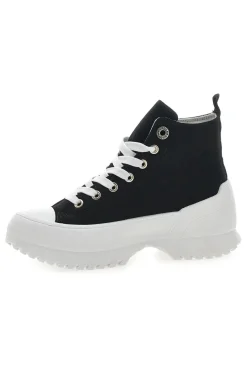 Sneakers Alte Nere con Platform Bianco FREDDY FY7602