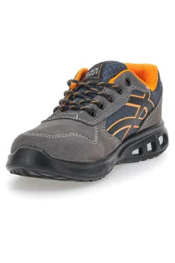 Sneakers antinfortunistiche grigie S1P Black shoot YL5068-1