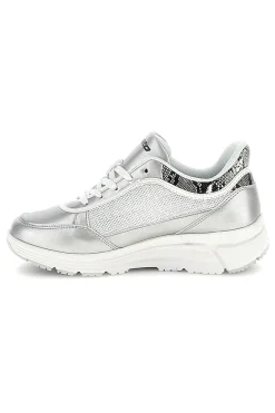 Sneakers argento con inserti animalier Lotto LOVE RIDE AMF VIII PHY W