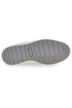 Sneakers Argento In Pelle Con Zeppa IMac 555730