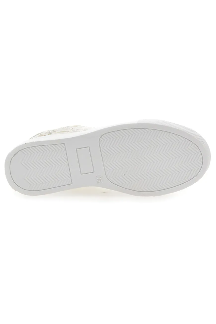 Sneakers Avorio Con Platform Laura Biagiotti 8321