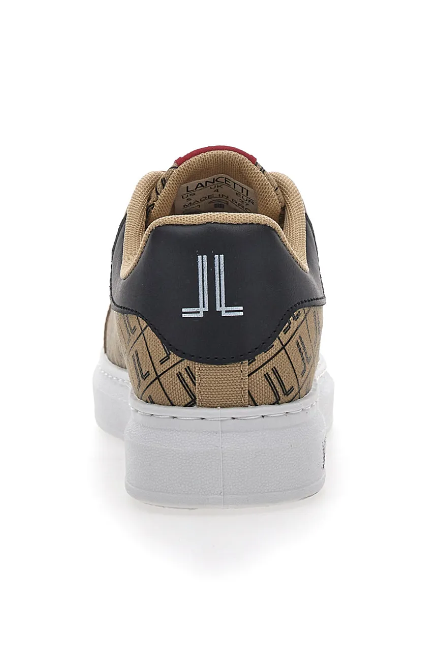Sneakers Basse Beige Lancetti 27