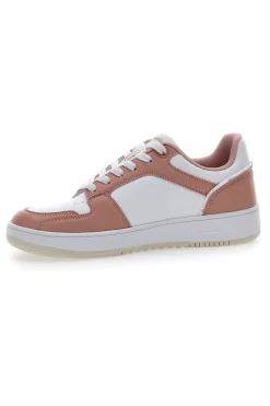 Sneakers Basse Rosa e Bianche Champion Rebound 2.0 Low