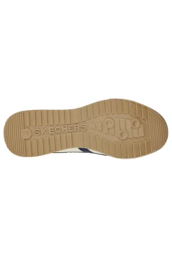 Sneakers Beige con Dettagli Blu e Rossi SKECHERS ZINGER MANZANILLA