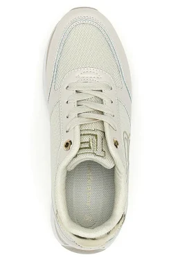 Sneakers Beige con Dettagli Dorati Laura Biagiotti 8915