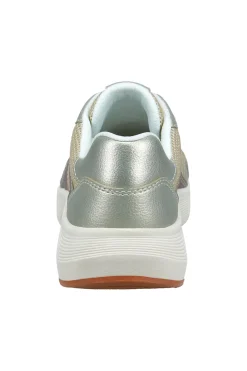Sneakers Beige con Dettagli Effetto Metallizzato e Soletta Estraibile Bagatt D35AQM015069