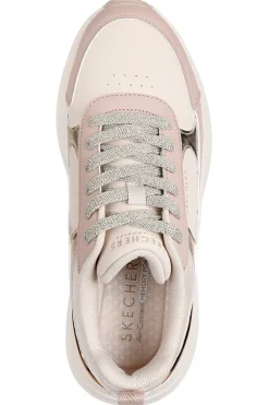 Sneakers beige con dettagli laminati Skechers HAZEL 2 STUNNING YOU
