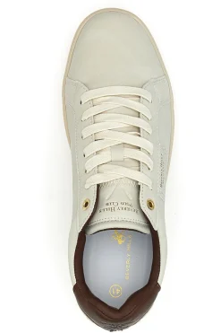 Sneakers beige con dettagli marroni Beverly Hills Polo BHM525100
