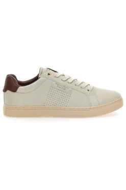 Sneakers beige con dettagli marroni Beverly Hills Polo BHM525100