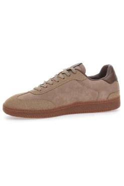 Sneakers beige con dettagli marroni e suola in gomma Australian AU52M115