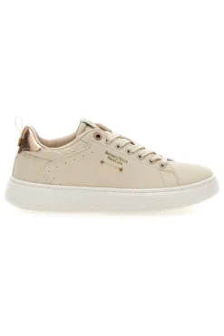 Sneakers beige con dettagli oro Beverly Hills Polo Club HUBY LTX