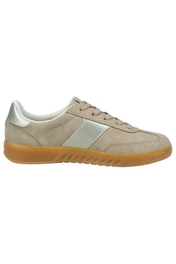 Sneakers Beige con Inserti con Effetto Metallizzato Bagatt D35AQJ025550