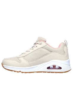 Sneakers Beige Con Memory Foam Air Cooled SKECHERS Uno - Inside Matters