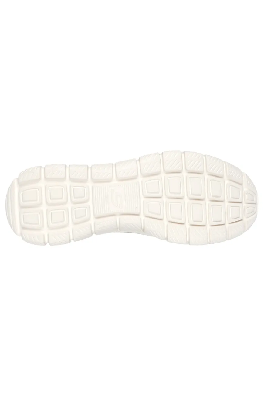Sneakers Beige Con Memory Foam Skeachers Track Front Runner