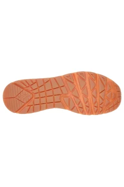 Sneakers Beige Con Tomaia in Pelle Skechers Street Uno - Layover