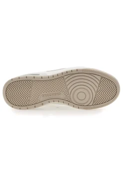 Sneakers Beige e Bianche Skechers Street Uno - Courted Style