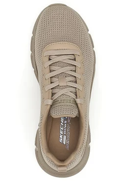 Sneakers beige in knit con Memory Foam Skechers BOBS B Flex Visionary Essence