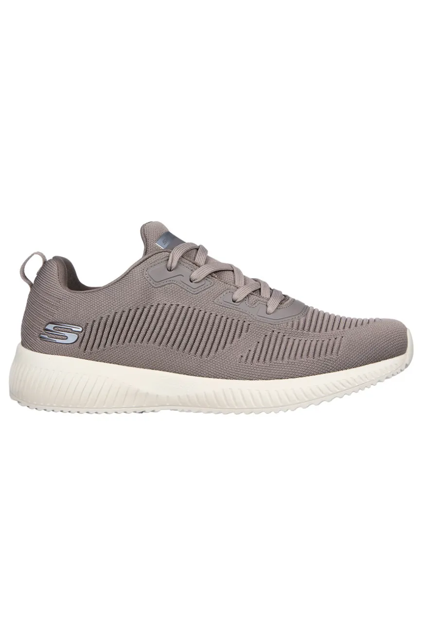 Sneakers Beige in Memory Foar Skechers Squad