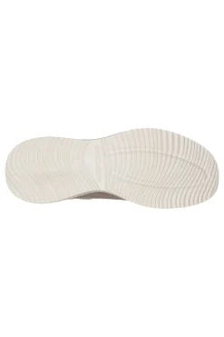 Sneakers Beige in Memory Foar Skechers Squad